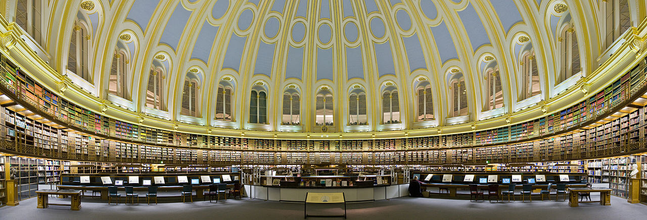 old British Library Reading Room